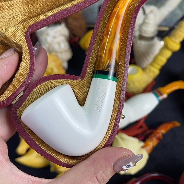 海泡石烟斗中大号素面柏林特价