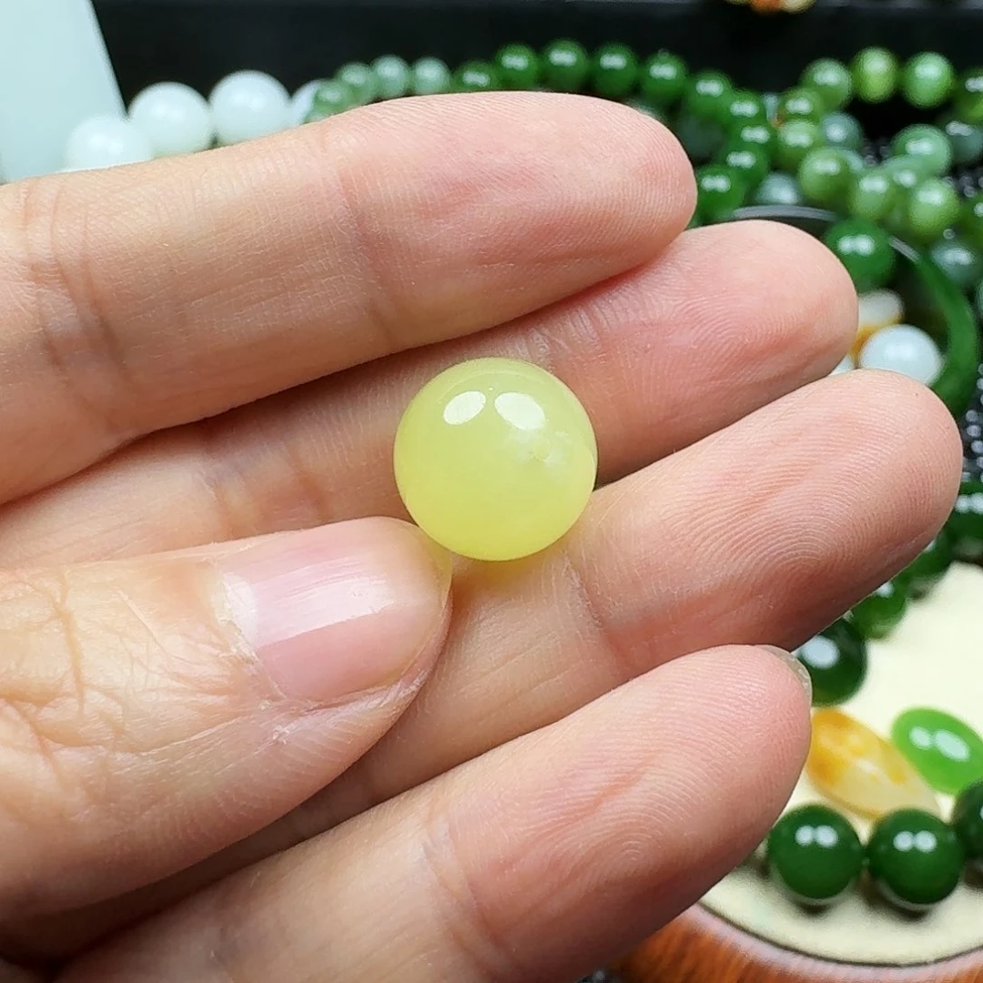 【闪购商品】颈饰未镶嵌和田玉单株13黄口