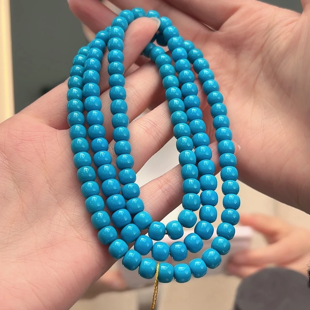 绿松石未镶嵌颈饰