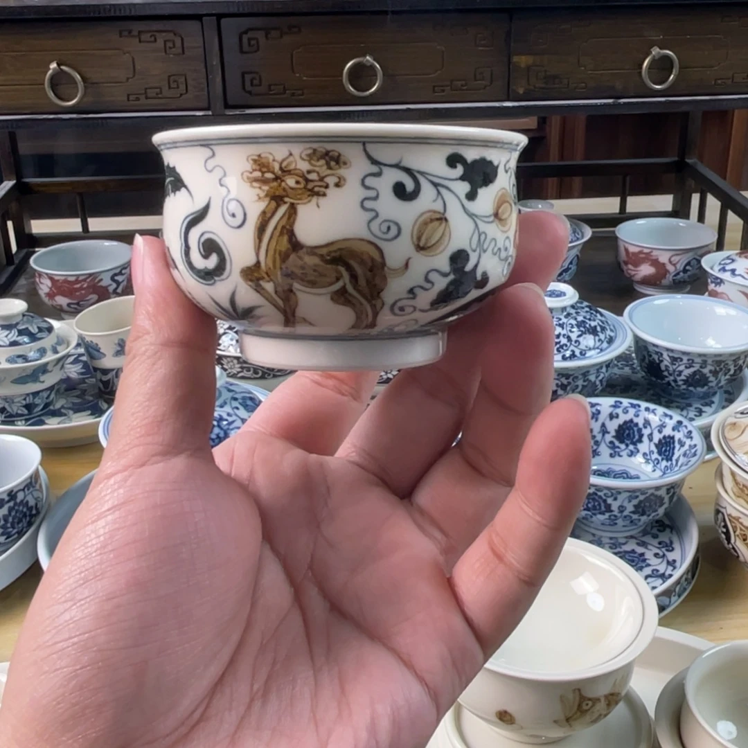 景德镇手工手绘茶具