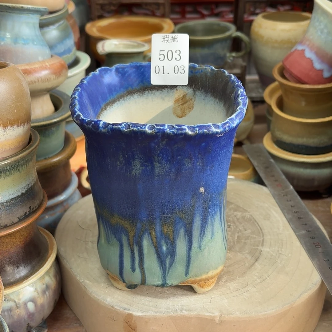 瓷片景德镇陶瓷手工制作口11高15