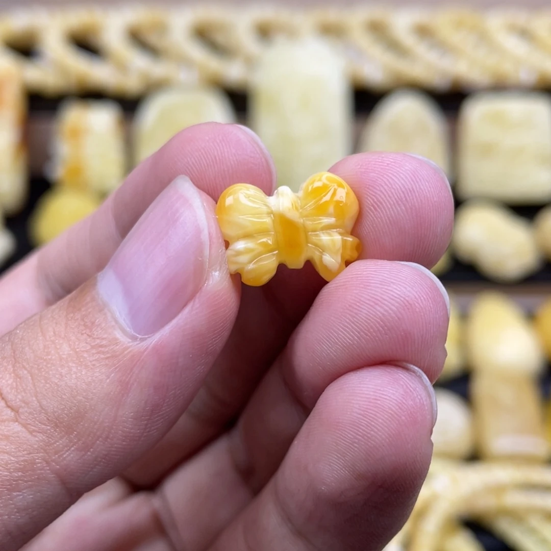 裸石琥珀未镶嵌琥珀蜜蜡