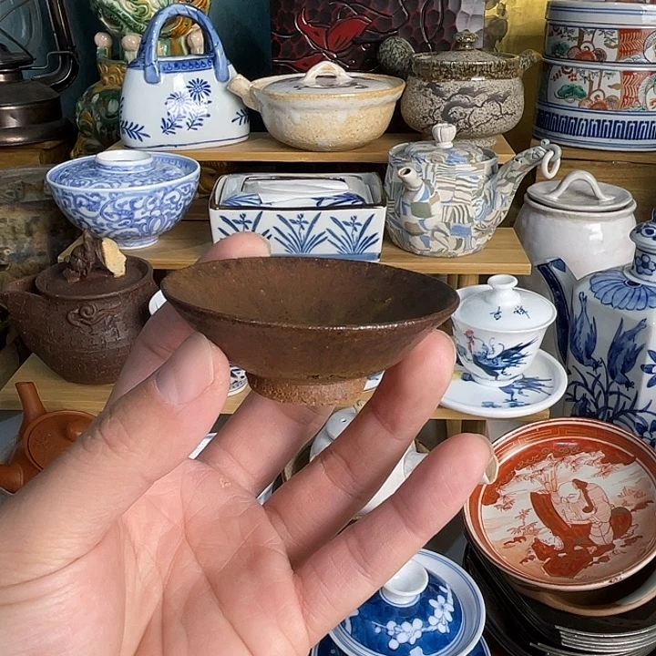 瓷片越前杯子好看的哦