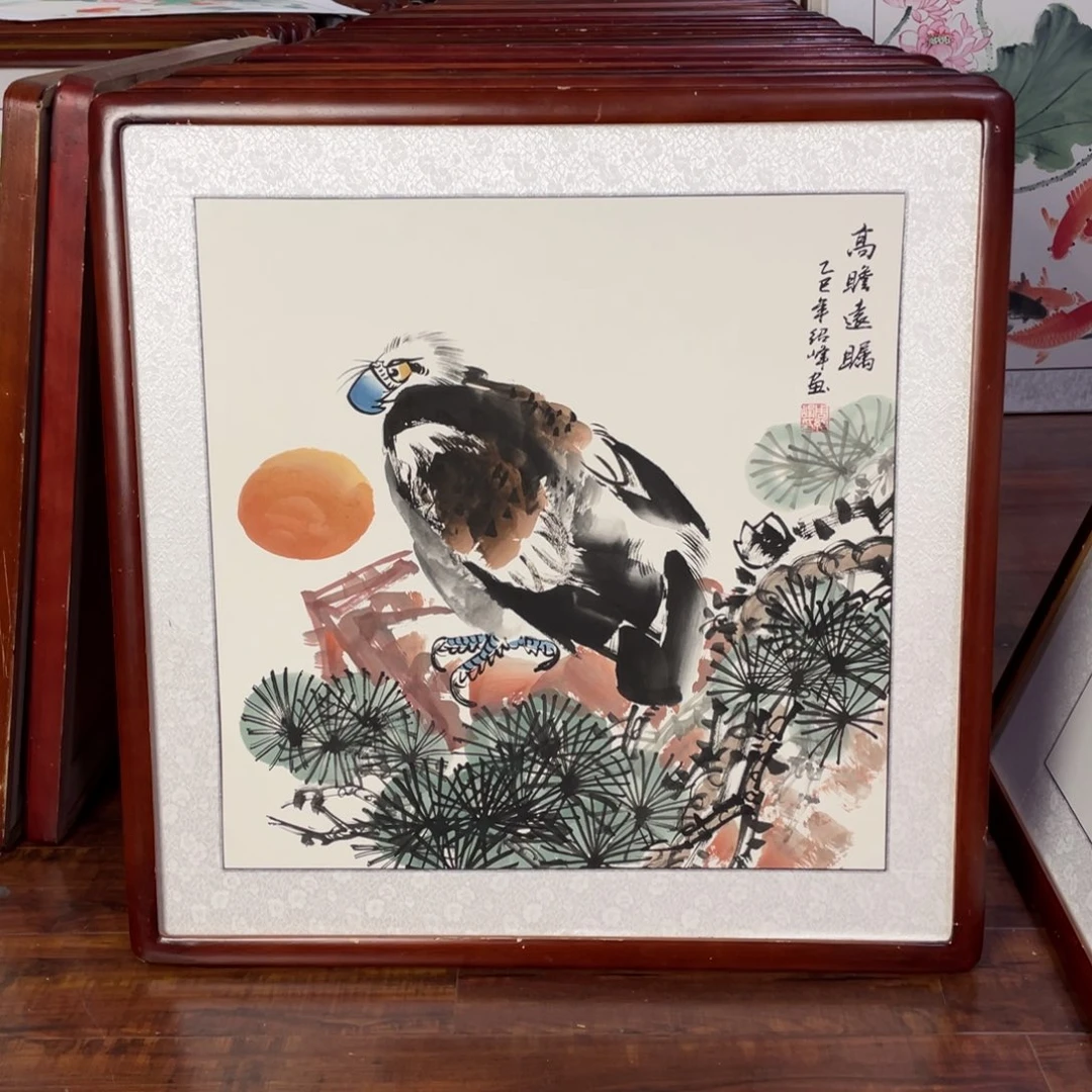 国画带框尺寸63*63厘米