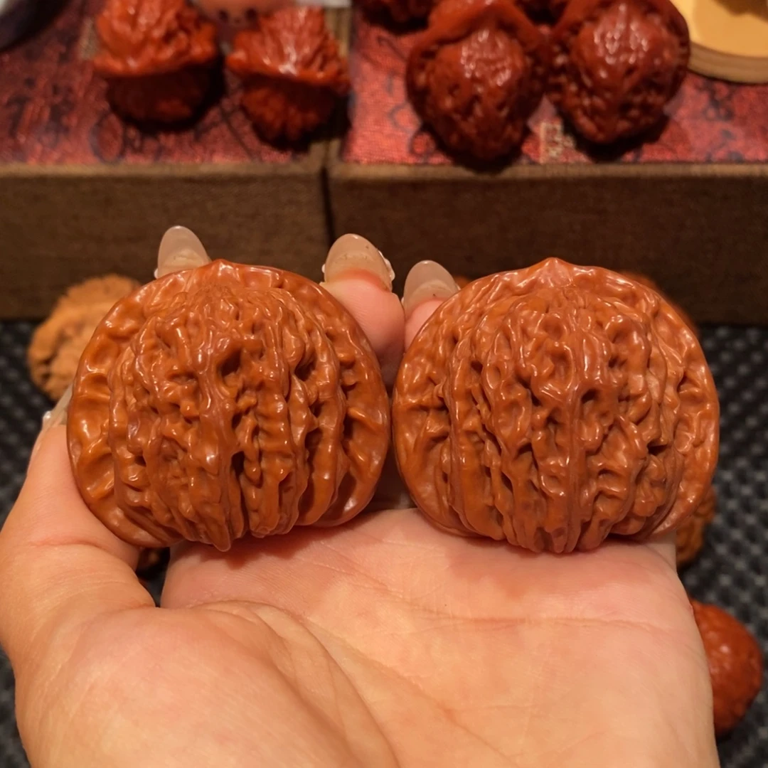 风***扬吊坠文玩核桃46四座楼，0185