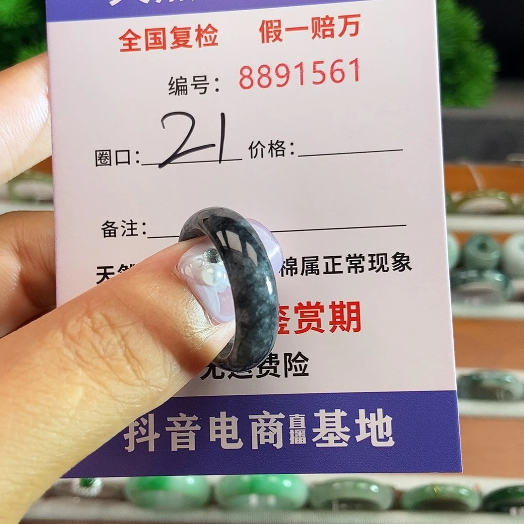 翡翠戒圈未镶嵌1561.....
