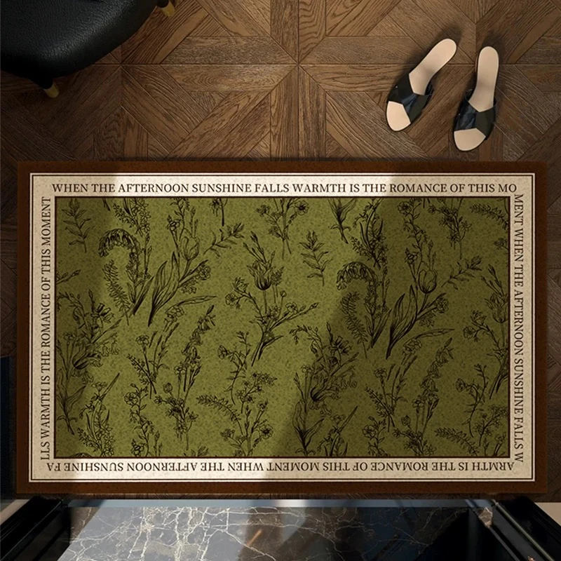 墨以-260【80X140】新中式入户地垫卫生间浴室吸水速干防滑可裁剪