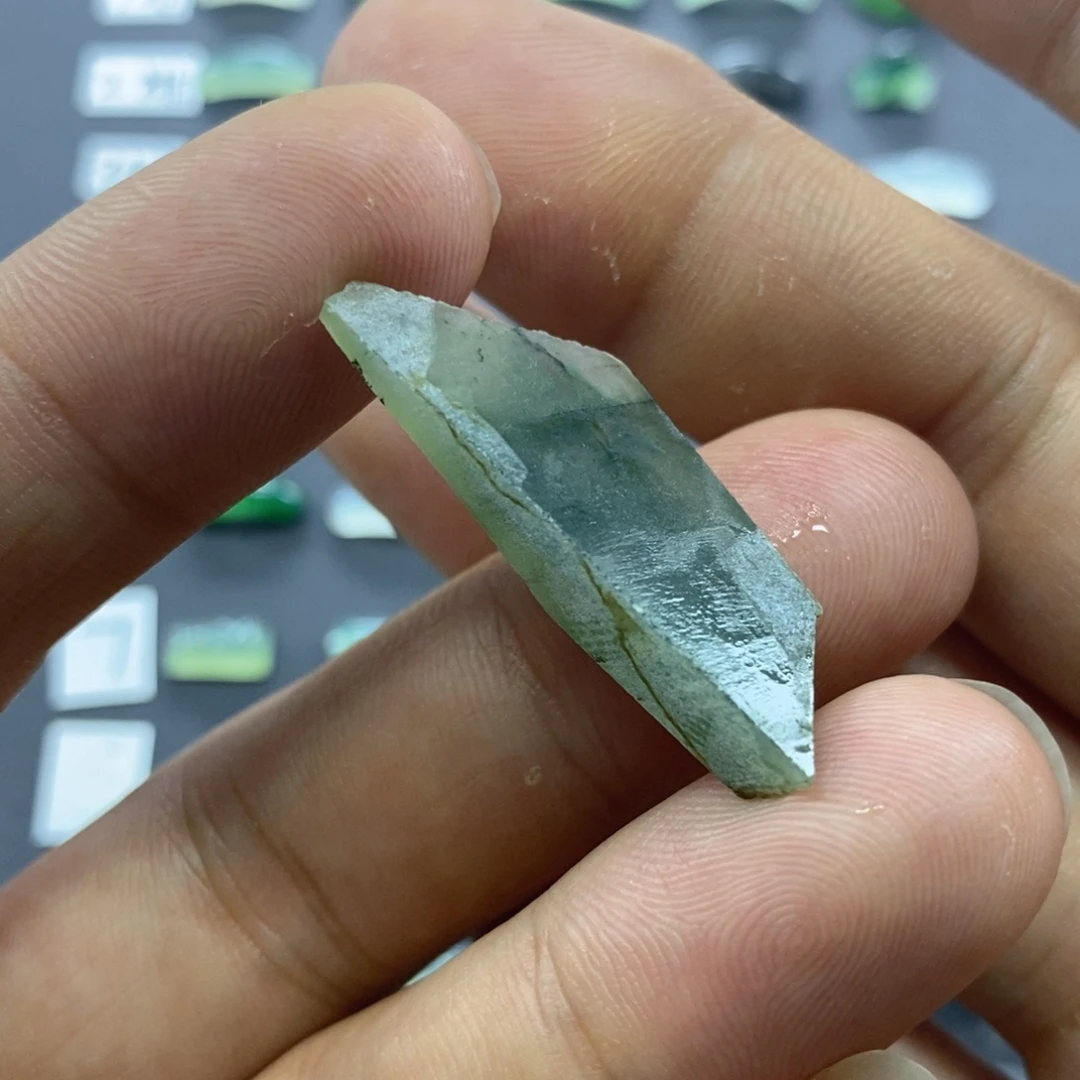 百***海翡翠未镶嵌挂件翡翠珠宝翡翠珠宝