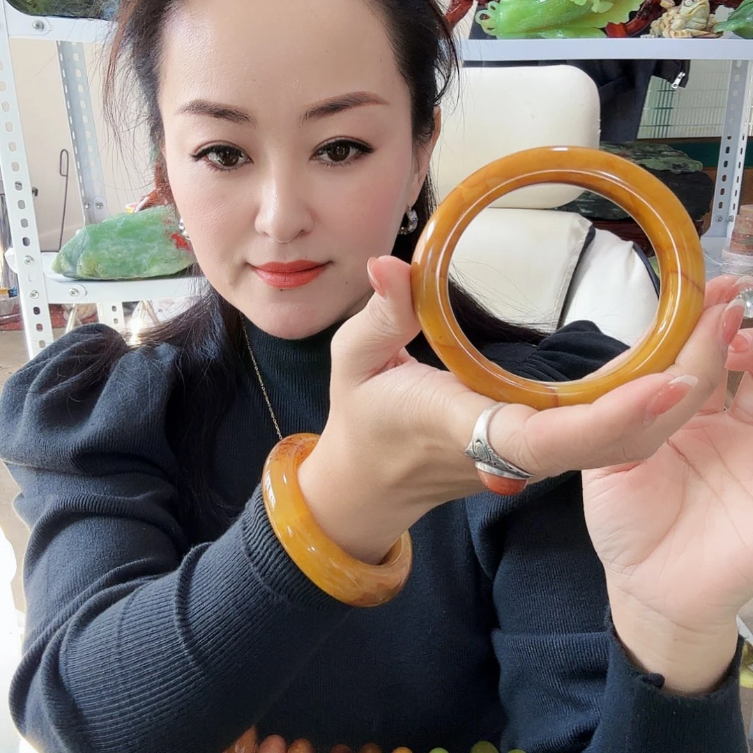 玉天然岫玉手工雕刻