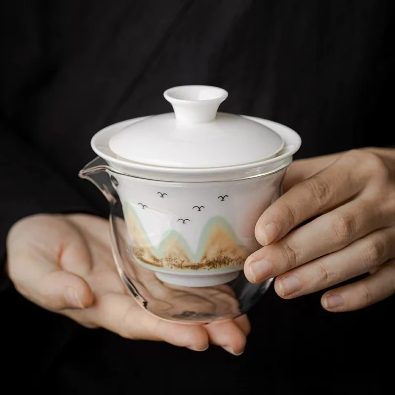 江山 一壶二杯户外便携式家用旅行茶具123