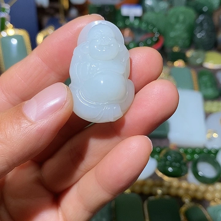 和田玉（白玉）未镶嵌吊坠(不含链)