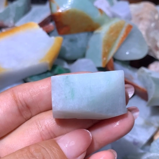 翡翠散珠翡翠边角料