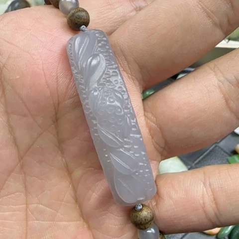 和田玉颈饰未镶嵌辛****两单有效