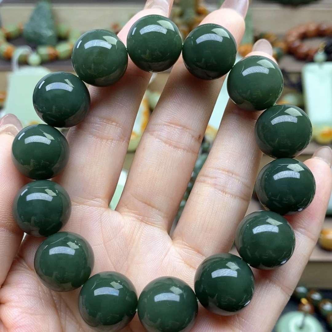 手串未镶嵌透闪石质玉