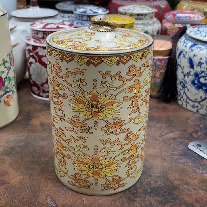 陶瓷罐茶叶罐密封罐储物罐