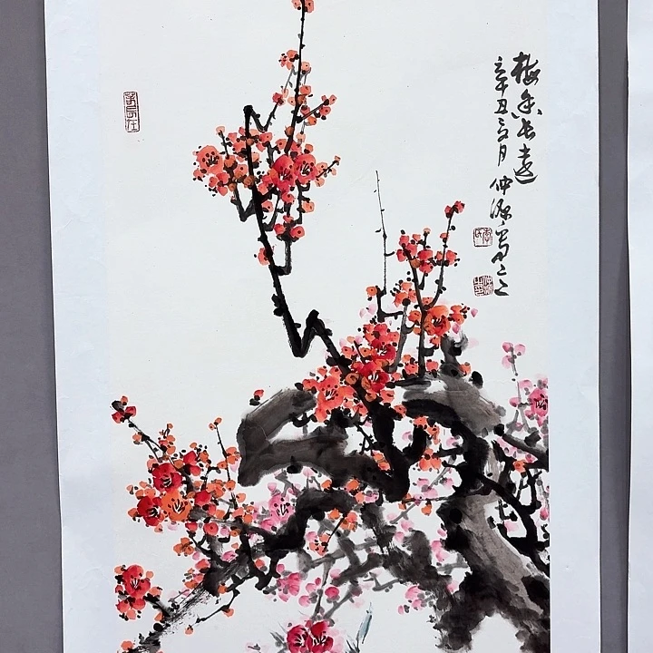 国画亲笔手绘放心去藏