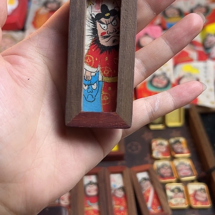 纯手绘钟馗文创画