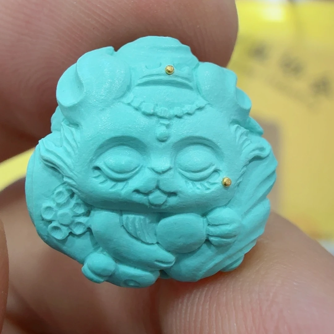 绿松石未镶嵌配饰
