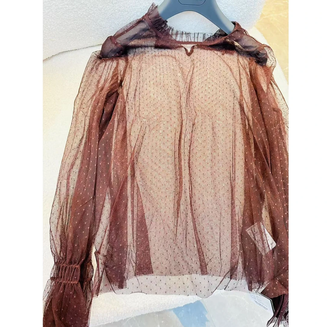 【小七专属】纱衣小衫M330032