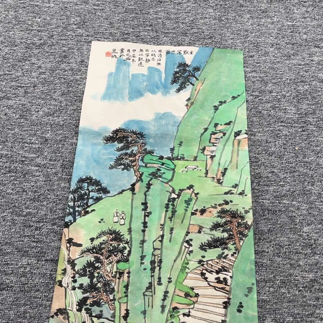 国画谢兆兴老师绘画27.5 . 56.5