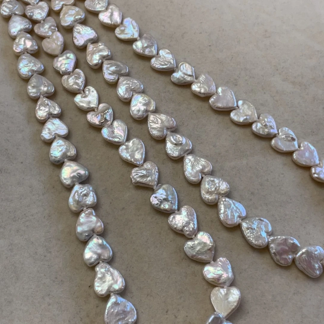 淡水珍珠颈饰银S925镶嵌多样性发一