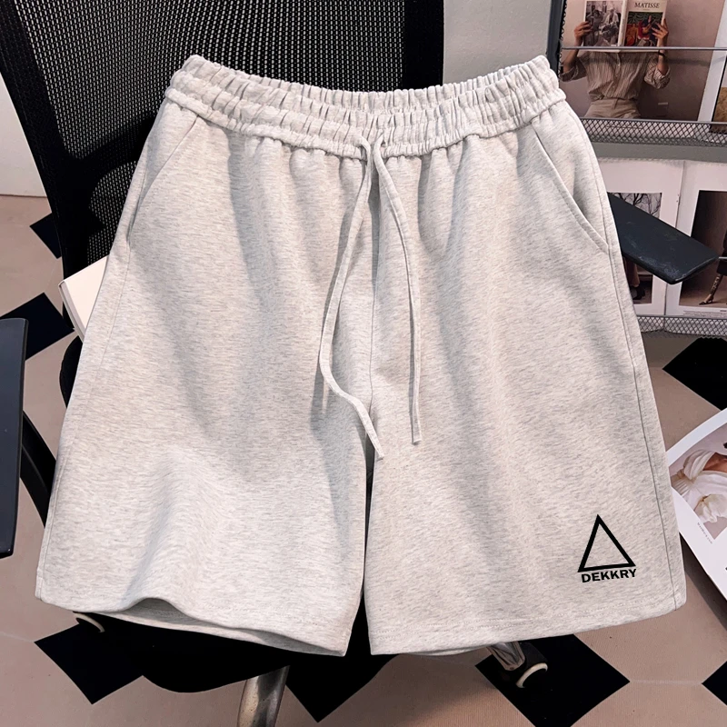 jtrt短裤2025夏季新款休闲宽松运动五分裤潮牌美式高街简约直筒裤