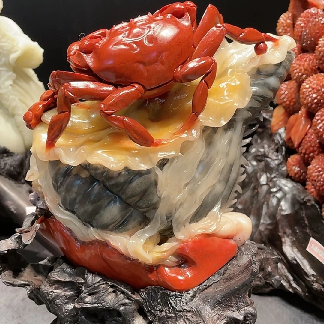 【闪购商品】寿山石S****t螃蟹摆件工艺品