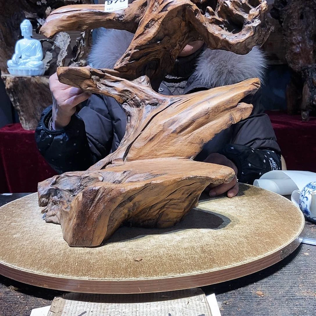 韵***975。株木随行根艺