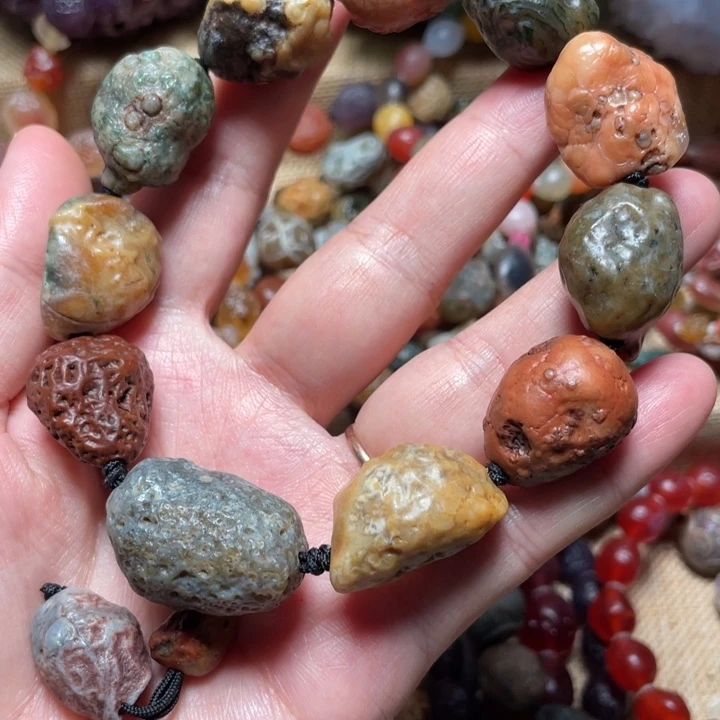 玛瑙/玉髓未镶嵌手链