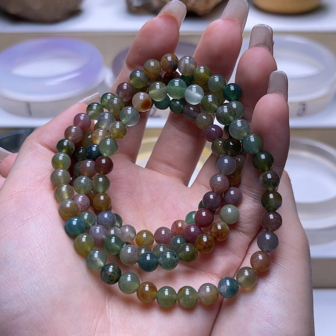 【闪购商品】玛瑙/玉髓手镯未镶嵌快***镚