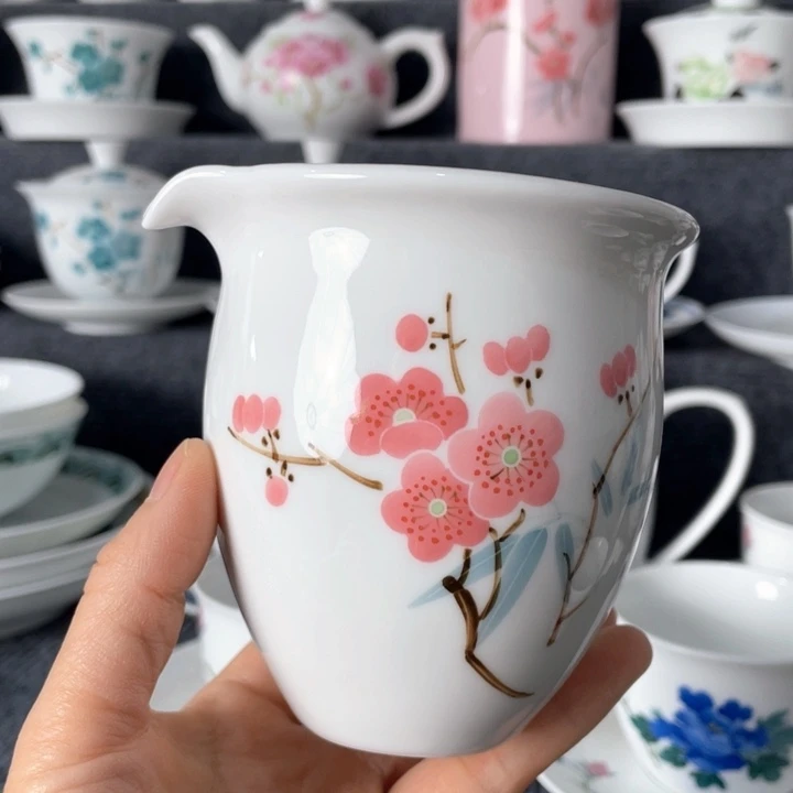 笑***堂景德镇陶瓷公道杯