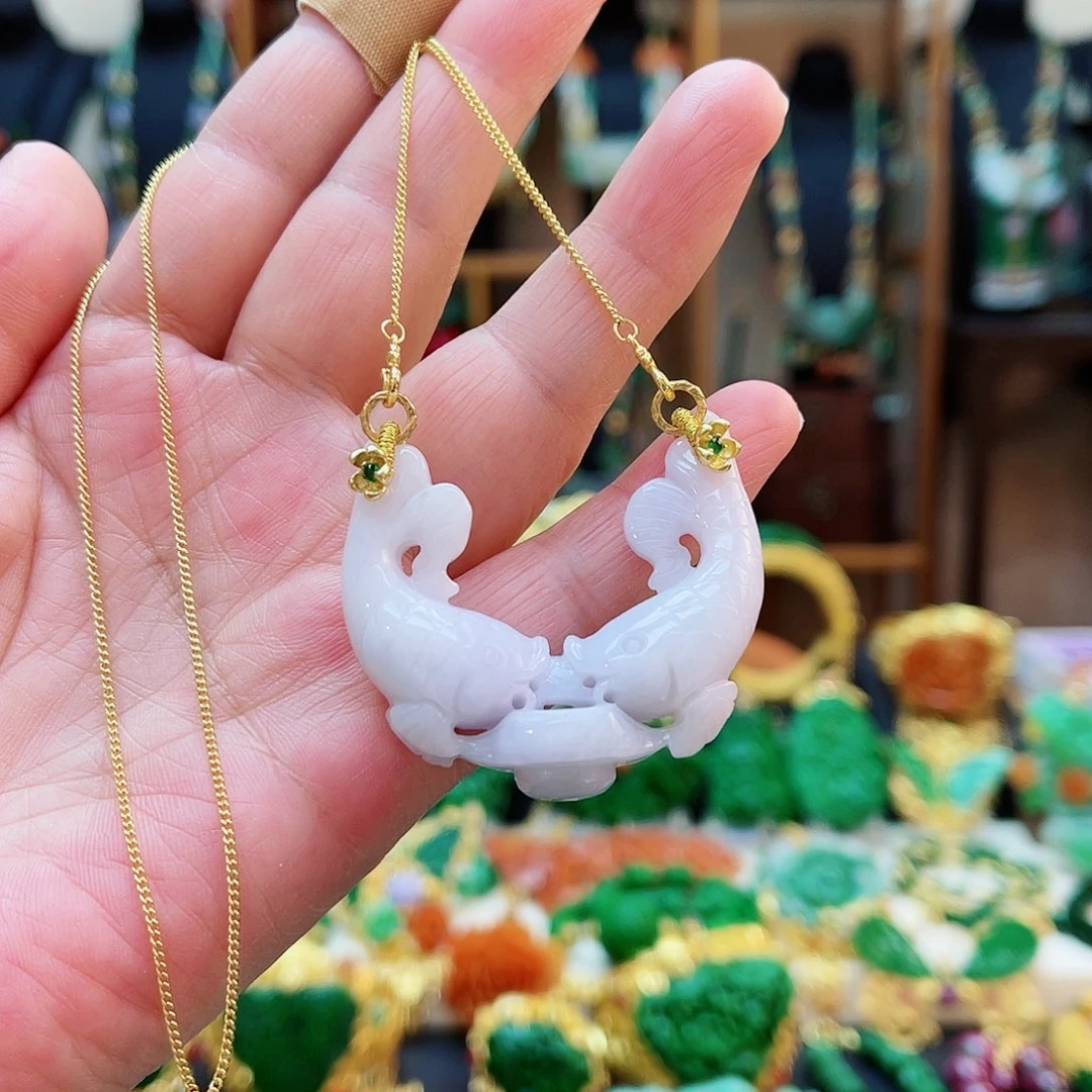 颈饰未镶嵌翡翠48小时鉴赏期