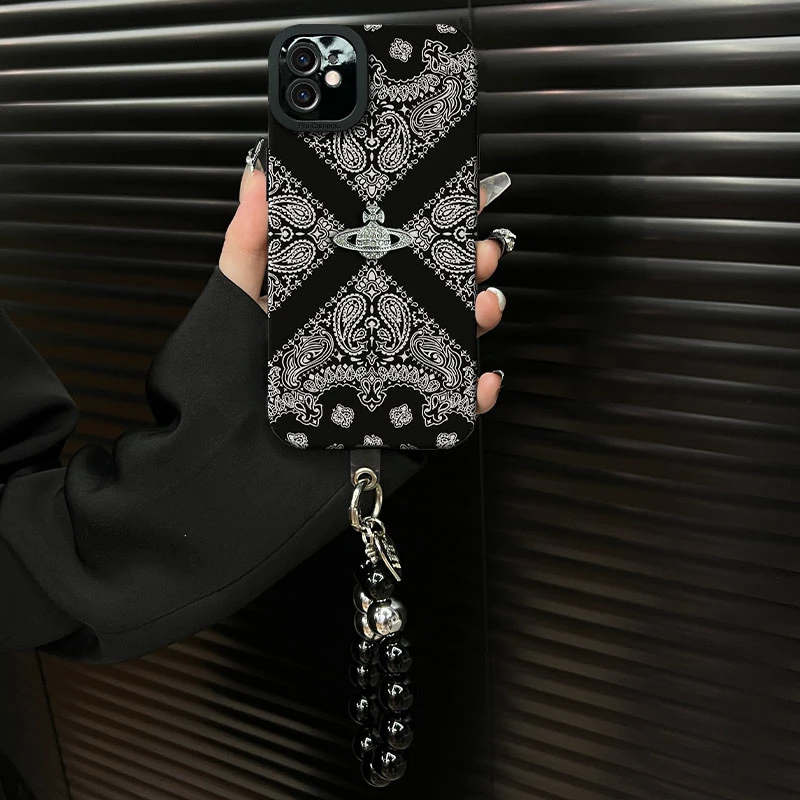 适用于【苹果11】2025复古花纹ins风小羊皮网红创意防摔手机壳女款