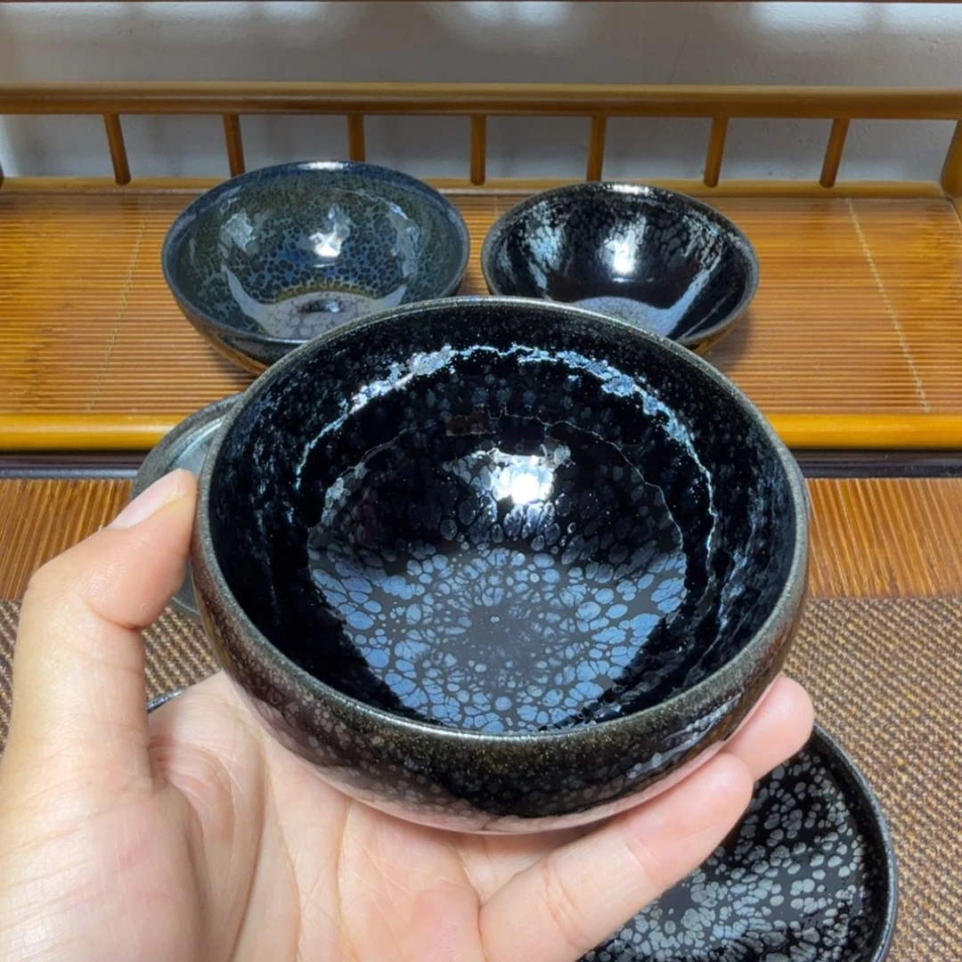 茶盏建盏手工制作主人杯茶杯