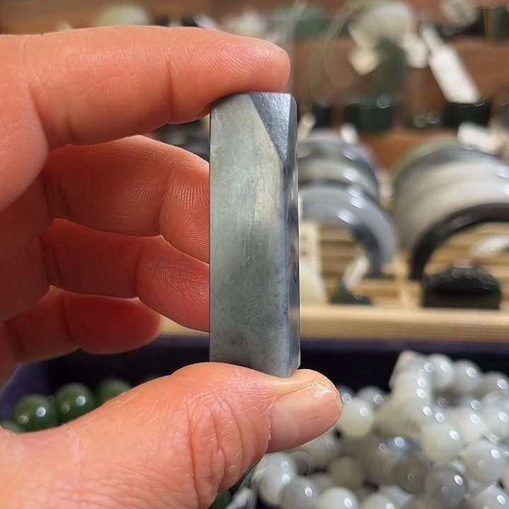 和田玉未镶嵌颈饰新疆和田玉青花籽方章