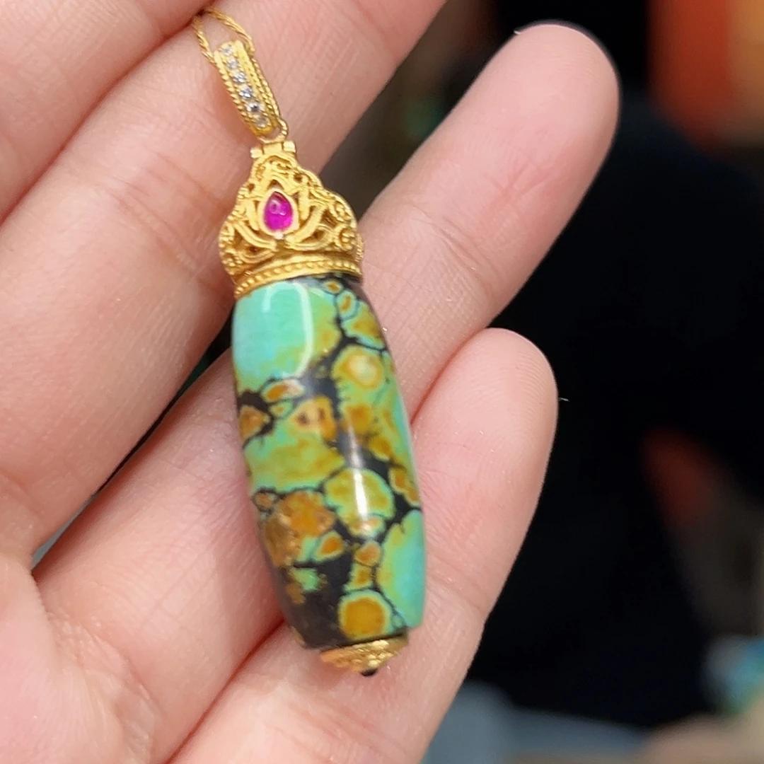 绿松石珠宝奇石未镶嵌