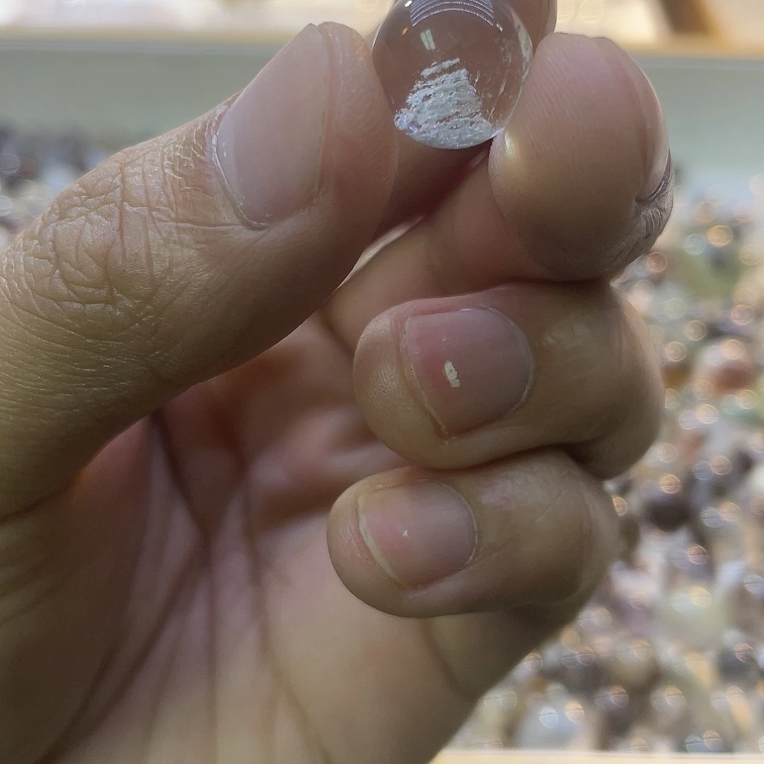 银S925镶嵌手链烟晶