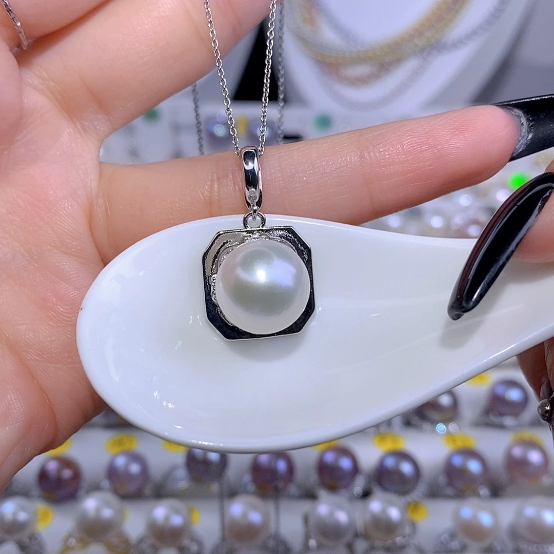 颈饰合金淡水珍珠F