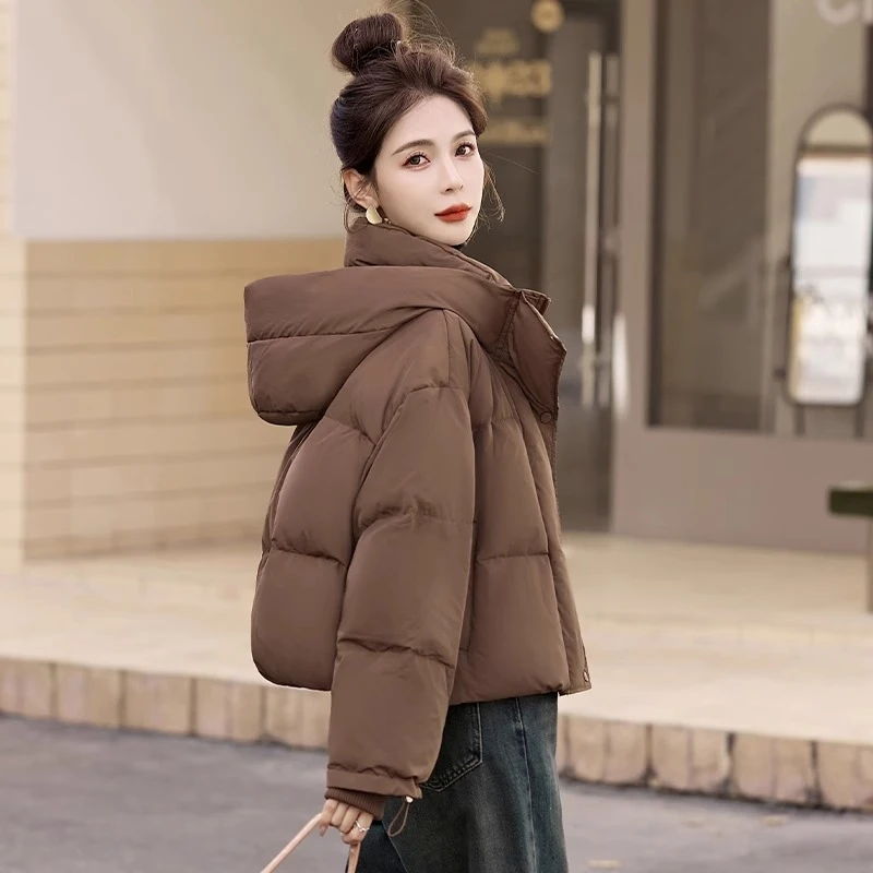 短款羽绒服女款冬季2024新款时尚气质高级感超好看保暖白鸭绒外套