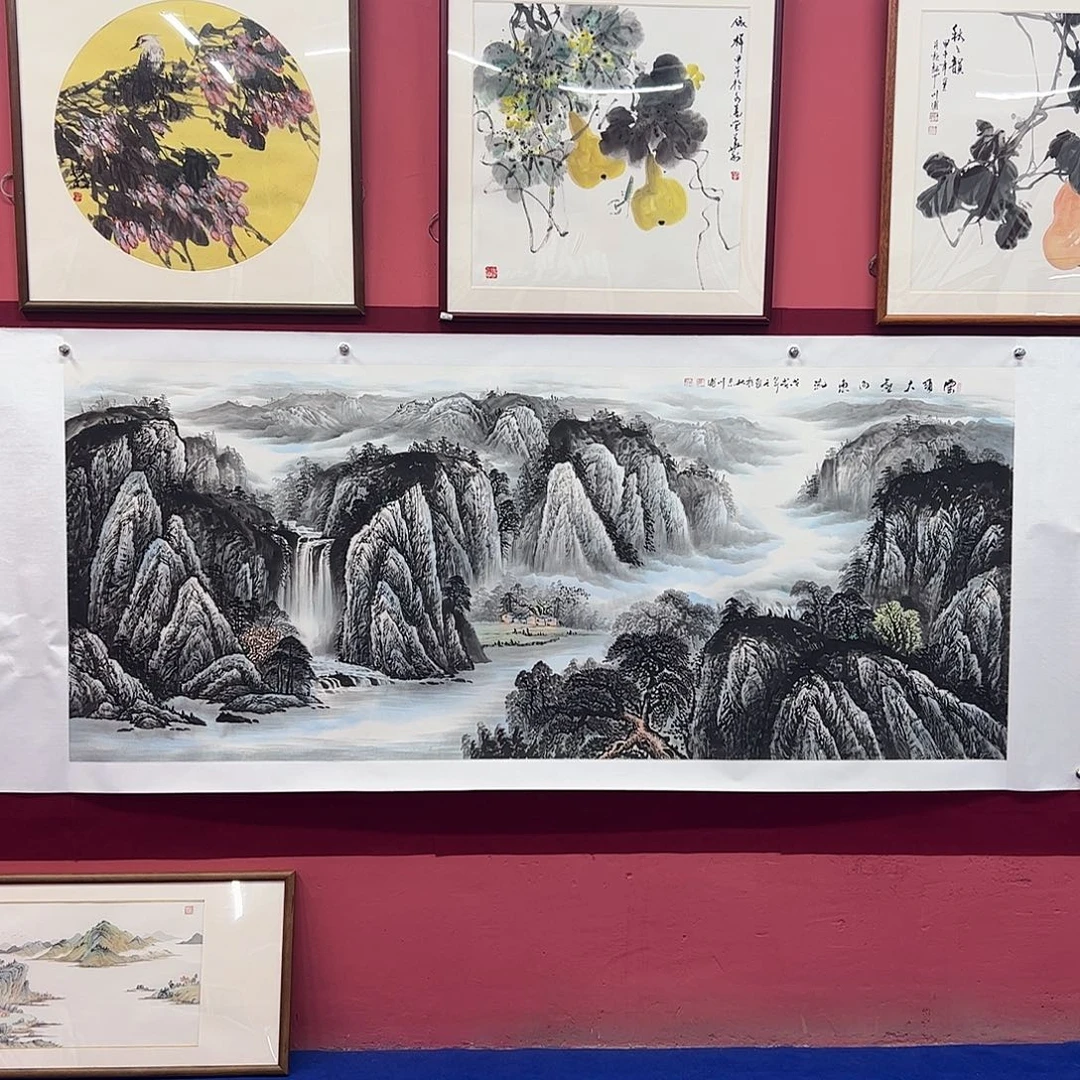 国画李川浦画家作品