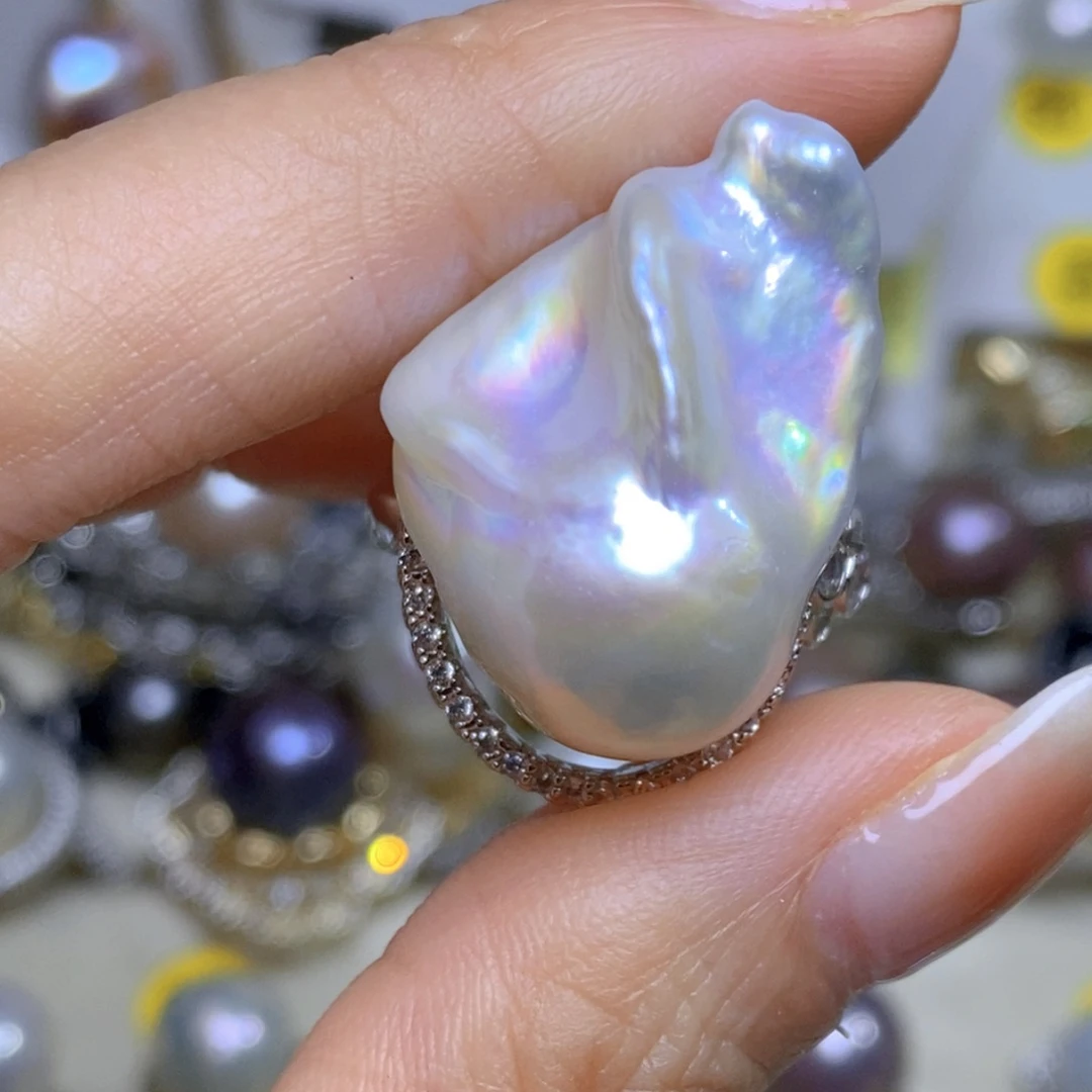 淡水珍珠珠宝奇石未镶嵌