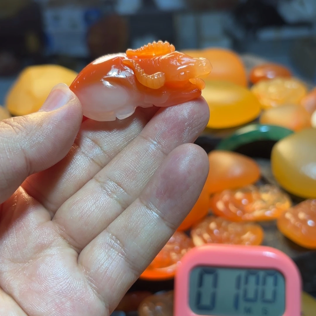 石英岩玉挂件未镶嵌老*