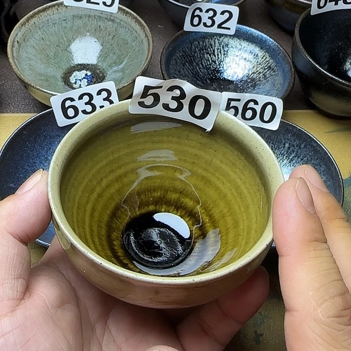 茶盏龙窑柴烧全手工制作主人杯