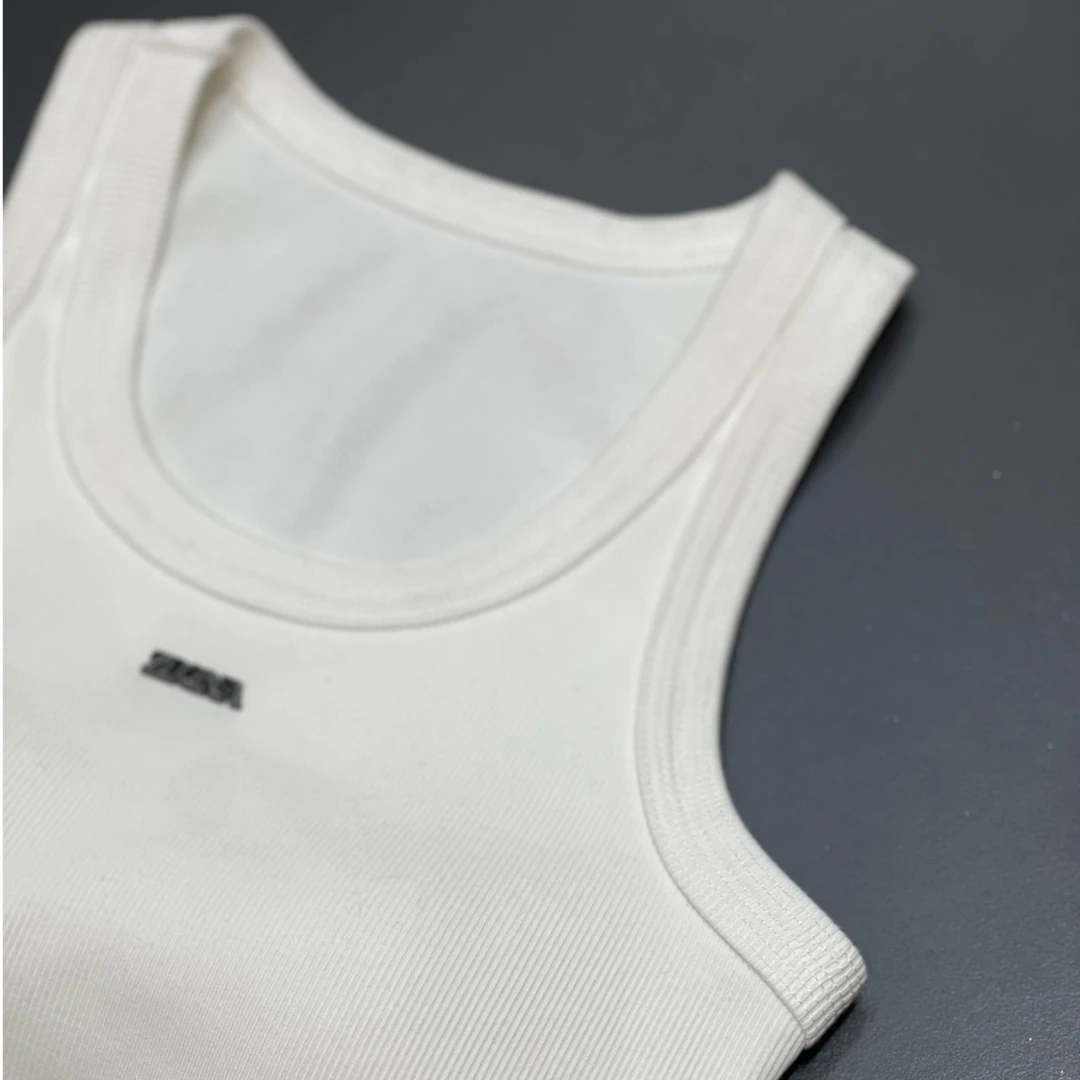 1019春夏新款百搭工字背心女短款无袖上衣运动通勤瑜伽夏季速干