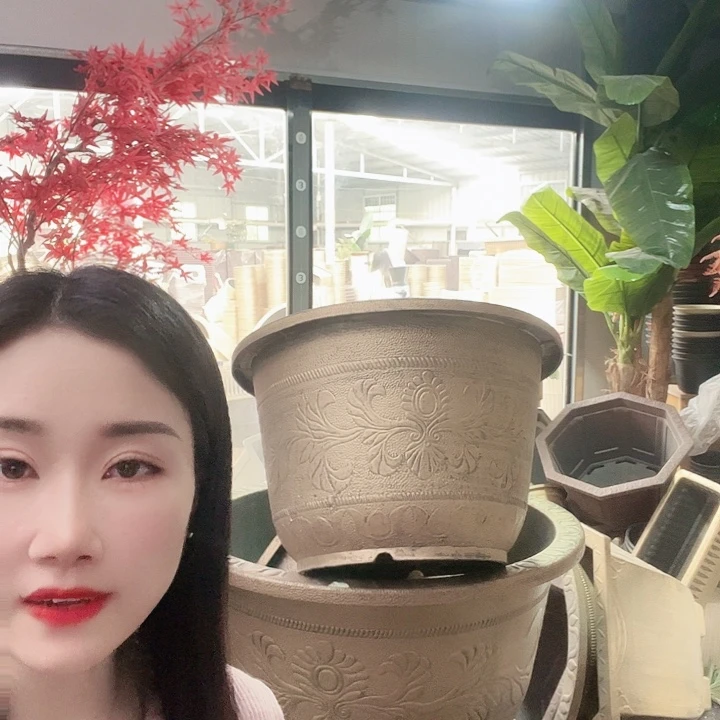 圆60花盆10个10个