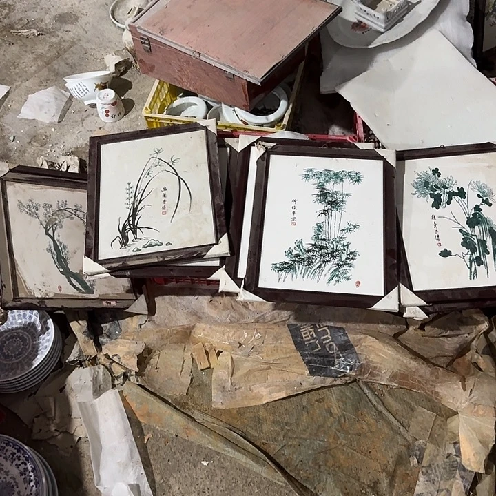 陶景德镇陶瓷梅兰竹菊