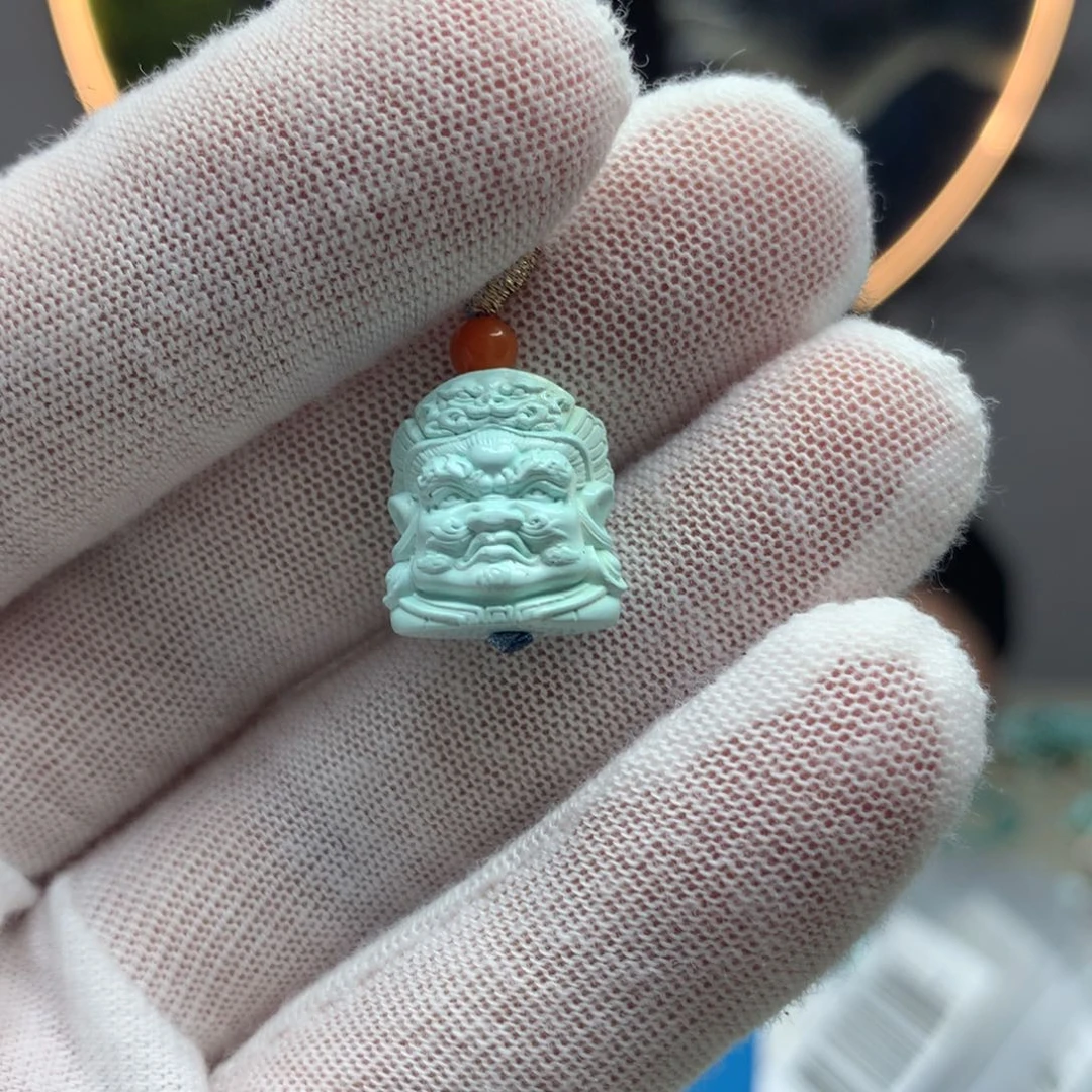 绿松石挂件未镶嵌