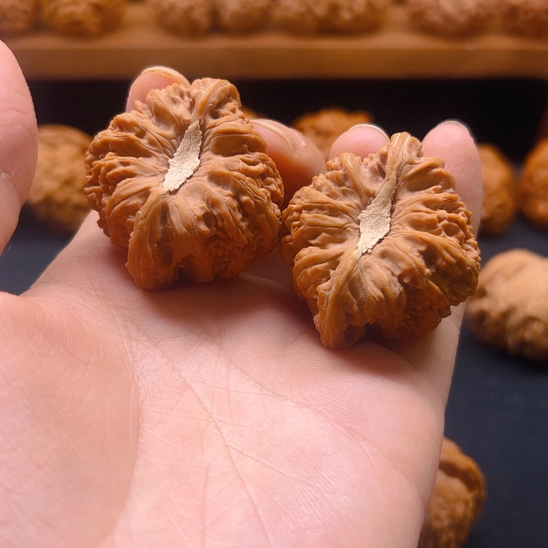 把件核桃承德密纹43全品