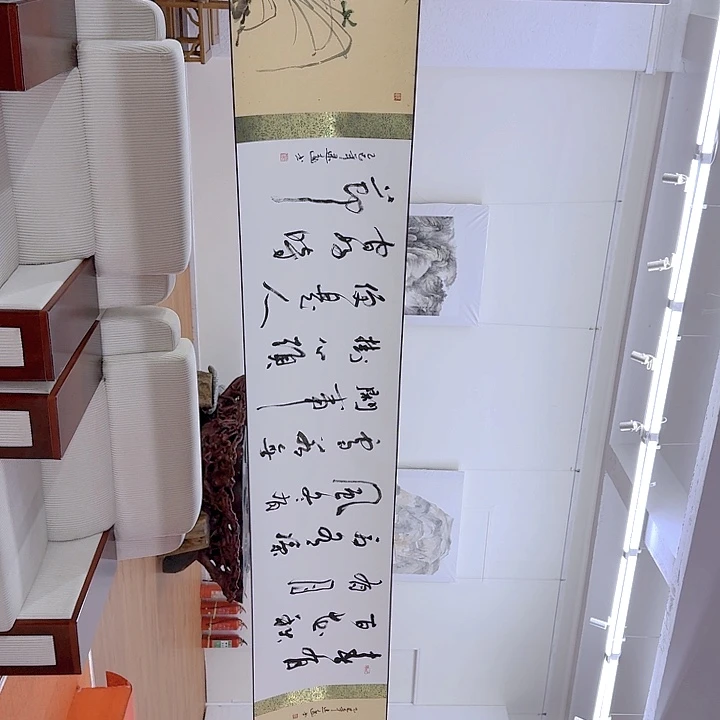 国画宋庄的一个小镇上