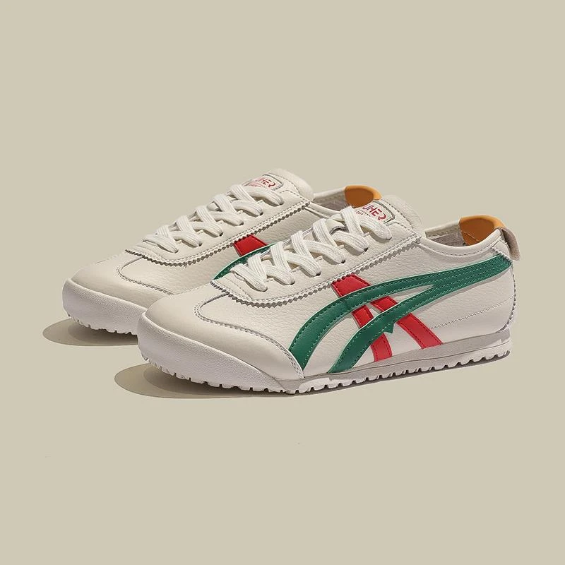 牛皮软底小白鞋女夏季薄款透气女鞋2025新款阿甘德训鞋爆款板鞋女